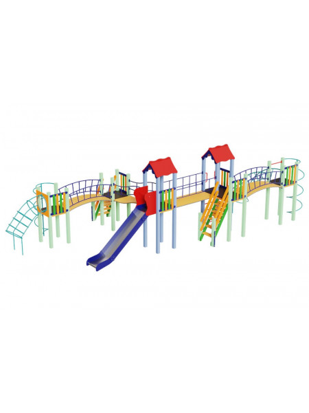 Ігровий майданчик вуличний Змійка 1.5 м Ігровий майданчик вуличний Змійка 1.5 м